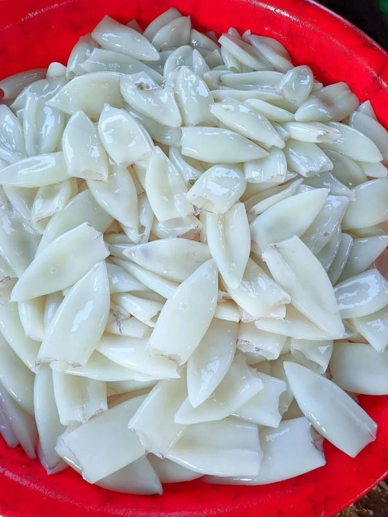 Buy Premium Cleaned Squid Meat Online in BD | Fish Vision