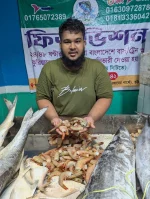 Premium Sea White Chaka Prawn / Fresh Big Size Chaka Chingri